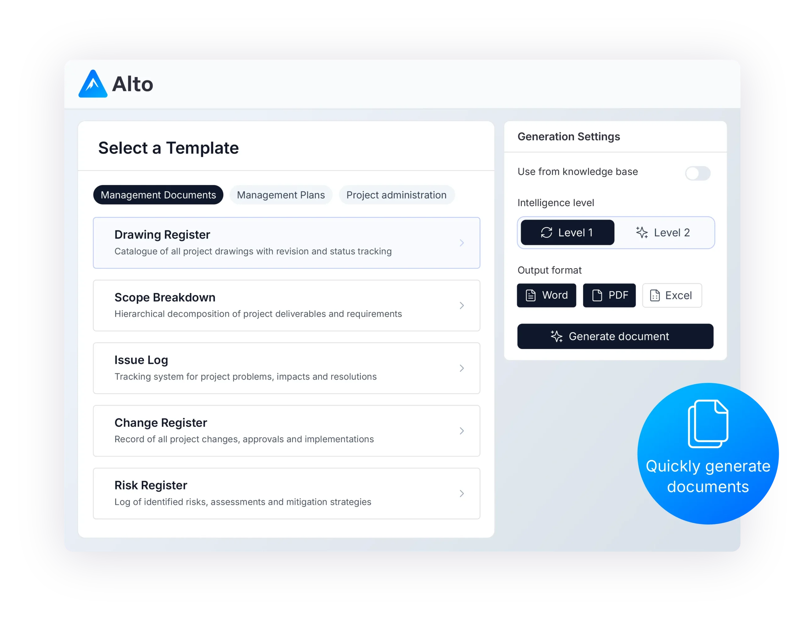Template Builder