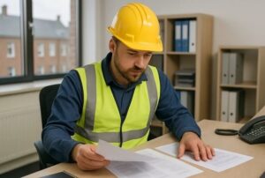 Project Manager of construction site